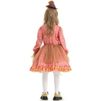 Modne haljine za djevojke Dječje djeca dječje djevojke Proljeće Ljeto Print Ruffle Tulle dugih rukava