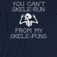 Ne možeš skelerun iz mojih skelepuna smiješna Halloween Muške mornaričke majice