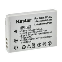 Kastar Battery i Ltd USB punjač Zamjena za Canon NB-5L NB5L, NB-5LH NB5LH, 1135B baterija, Canon CB-2L