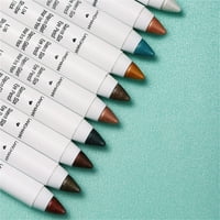 Olovka za sjenilo u boji, pjenušava sjenila za oči, trajna bez bojenja, olovka za olovke može rezati olovku sjene očiju