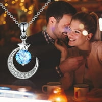 Ogrlice za žene vruće prodaje Dijamantna ogrlica kreativni nakit temperament Dijamantna Mjesec ogrlica