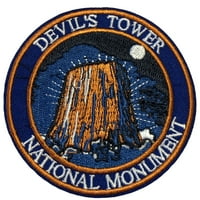 Đavolje Tower National Monument izvezeni patch željezovi prizivač Applique Suvenir