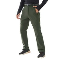Entyinea muškarci joggers hlače pamučne planinarske dukseve opuštene fit vanjske pantalone B XL
