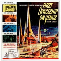 Prvi svemirski brod na filmskom posteru Veneru