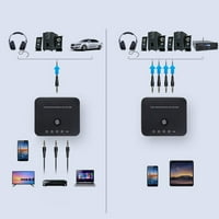 -Wireless Bluetooth kompatibilan 5. 4port STEREO-AU prekidač Primljenik za prijemnik RCA Glazba u adapteru