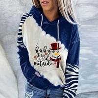 Majice za žene Ljeto mornarsko žensko tisak dugih rukava duge casual bluza pulover xxl
