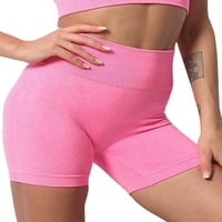 Niuer Women Workout kratke hlače Bespremljene tajice visoki struk joga kratke hlače Biker Mini pantalone