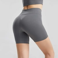 Joga kratke hlače Žene vježbanje kratke hlače Visoki struk-puno otporno na zgus