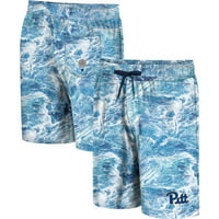 Muški Colosseum Blue Pitt Panthers Realtree aspekt Ohana Swim Shorts