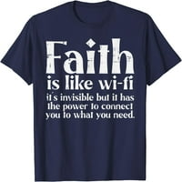 Vjera je poput WiFi boga, želja, stablo vjerskih kršćanskih muškaraca