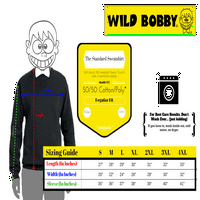 Divlji Bobby, šarena duga jednoroga životinjski ljubavnik Unise Crewneck grafički duks, šumska zelena, 2xl