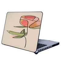 Kompatibilan sa MacBook Pro Retina Telefonska futrola, linijski-umjetnost - Silikonski zaštitnik za