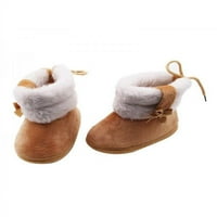 Zimske snježne čizme pram baby boy djevojka pom čizme cipele fau fur novorođenče