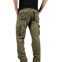 Muške hlače čišćenje muške proljeće i jesen hip-hop dizajn Sportske fitness labave pantalone popust