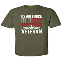 Air Force Veteran zastava za zastavu Majica kratkih rukava