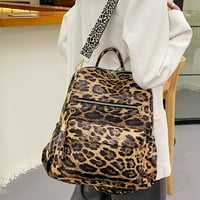 Ženska ruksaka modna kožna ruksačka torbica za žene Veliki dizajnerske putovanja dame modni kabriolet