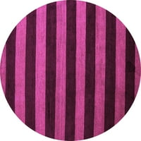 Ahgly Company u zatvorenom okruglom orijentalnom ružičastom modernim prostirkama, 3 'runda