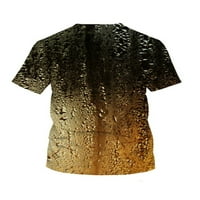 3D silazne košulje za muške 3D grafički smiješni majica za muškarce Ležerne prilike majica kratki rukav