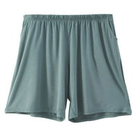 Grianlook muški kratke hlače džep dno su čvrste boje klasične fit ljetne kratke hlače Elastični struk