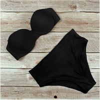 OAVQHLG3B kupaći kostim za žene Bikini kupaći komisione žene Seksi nedovoljna sa košnicama Halter Tether