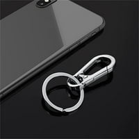 Metalni ključni karabini Clip Ključ za ključeve prstenaste kopče za klip za spajanje kuka Organizator