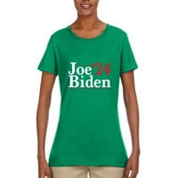 Divlji Bobby, Joe Biden Predsjednička kampanja Politička ženska grafička tee, Kelly, X-Veliki