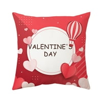 Jastučnica za Valentinovo, love Hearts Sofa jastuka za kauku za Valentinovo Majčin dan za odmor za odmor
