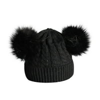 Pedort Kids Winter Beanie Hat protupočnije zimsko šešir ružičaste, jedna veličina