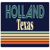 Holland Texas Vinyl naljepnica za naljepnicu Retro dizajn