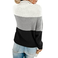 YOBECHO ženski džemper za kornjače za dugih rukava Ležerne prilike, Ležerne prilike