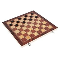 Porfeet u dvostrukim preklopivim drvenim šahovskim chess-chess-om