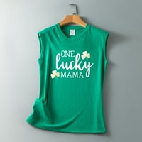St.Patricks Day Funny St Pat's Paddy Green Slatka košulja za žene za žene