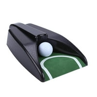 Leky Automatski povratni Golf lopta za treneru u zatvorenom kupu Cup trening za trening crni