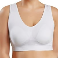 Žene Sport Bras Yoga Fitness Crop Rezervoar Torping BRA bežični teretani Tors Brassiere, Plus veličina