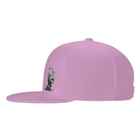 CEPTEN muškarci i ženski hip hop hlad sa boris brejcha maskom logotipom podesivim bejzbolom ravne šešir na šeširu Pink