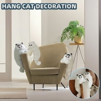 Simulacija mačjih ukrasa ukrase Dekoracija viseći CAT CARTS plišane igračke