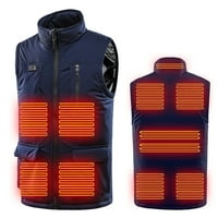 Vivianyo HD muški kaputi i jakne čišćenje vanjske topline odjeća zagrijano za jahanje skijanje ribolovo