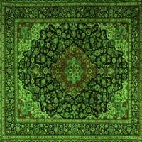 Ahgly Company Zatvoreni pravokutnik Perzijski zeleni tradicionalni prostirke područja, 8 '12 '
