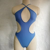 Žene kupaći kostim za kupanje za žene Žene Čvrsto boje seksi plus veličine kupaći kostim Monokini kupaći