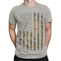 Košulje za muškarce Muške T majice Pamuk Muška Danska zastava nezavisnosti Je li modna ležerna mekana