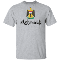 Detroit Irak COA GILDAN 5. oz. Majica Sport Sive S