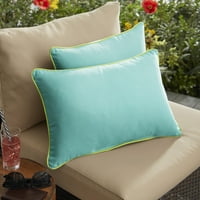 Set od 13 20 plave i zelene platnene arube i maca čvrste sunčane jastuče od sunca