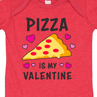Inktastična pica je moja valentina sa srcima poklon dječje djeteta ili dječje djece