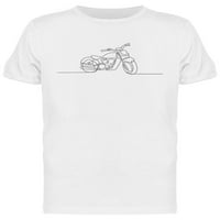 Crtanje kontinuiranog retka moto majica - Mumbe-maige by shutterstock, muški xx-veliki