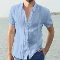 Muška majica Ovratnik od sunca s kratkim rukavima, majice, majice za muškarce