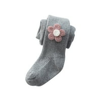 0- godina djevojke gamaše djeca pantyhose za proljeće za jesen nose srednje debele čarape za dno gamaše sive 2 godine