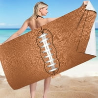 Kuluzego ručnik za plažu od mikrovlakana Super lagana šarena ručnik za kupanje otporna na plažu preko višenamjenske ručnike za putni bazen