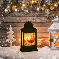 Božićni užareni pokloni vjetrovinski lampioni za odmor u atmosferi ukrasi ukrasi yutnsbel