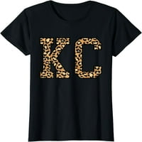 Leopard uzorak Žene Kansas City majica