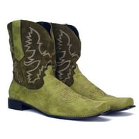 Kesitin Weide Wide Calf Cowgirl kaubojske čizme kratke udobne casual cipele veličine 6-12